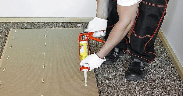 Монтаж ПВХ панели прямо на стену