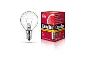 Лампа накаливания MIC Camelion 60/D/CL/E14, сфера,(ШАР) прозрачная колба 