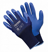 Перчатки "Повышенная защита" полиэстер, штампов. латексное покрытие, в и/у, 10(XL)