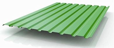 МП20 0,4х1150х3000 RAL 6005 зеленый S