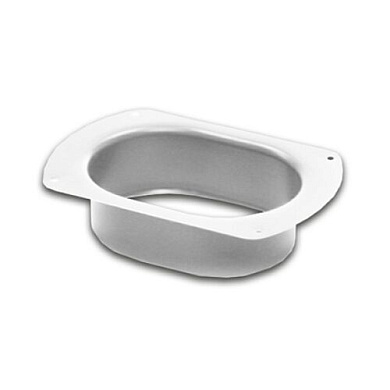 Приемник воды 76х102 RAL9003 белый (100шт)