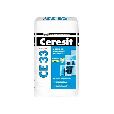 Церезит затирка СЕ33 белая 5кг 