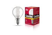 Лампа накаливания MIC Camelion 60/D/FR/E14 , сфера, (ШАР) матовая колба