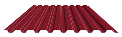 МП20 0,4х1150х3000 RAL 3005 спелая вишня S