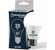 Лампа Включай LED A80 25W E27 4000K (W) PREMIUM 220V (1/10/100)
