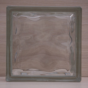 Стеклоблок "Волна" б/цв (360шт) (1пачка=10штук)