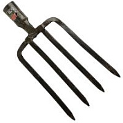 Вилы 4-рогие садово-огородные из рельсовой стали
