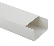 Кабель-канал 20х10 Белый (2м) (50 шт. в уп.) Rexant (Р)
