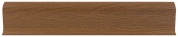 Плинтус ПВХ с мягким краем l=58 L021 (КОР) 2,2м Дуб жженый (40шт в уп.)