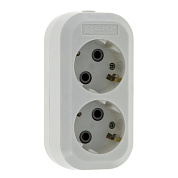 Колодка 2 гн. с/з 16А 3,5кВт EKF Эксперт (Р)