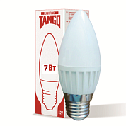 Лампа TANGO LED свеча 7W E27 6500K (WW) 220V (1/10/100) 