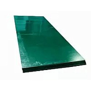 Лист плоский 0,4*1250*3000 RAL 6005 зеленый (в пленке) S