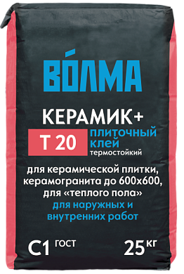 Волма-Керамик плюс, 25 кг (56шт)