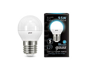 Лампа Gauss LED Globe шар 9.5W E27 4100K 1/10/50