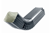 Колено трубы 76х102 RAL7024 графит (50шт)