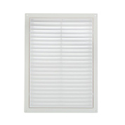 Решетка вентиляционная разъемная с москитной сеткой прям. жалюзи 230*230