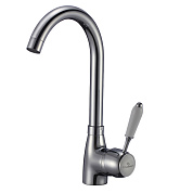 Смеситель для мойки с высоким изливом ,одноручный.М22