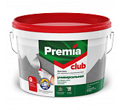 Шпатлевка PREMIA CLUB для наружных и внутренних работ универсальная, ведро 1,5 кг (12шт)
