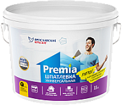 Шпатлевка PREMIA CLUB финишная для внутренних работ, ведро 8 кг (2шт) (Р)