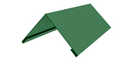 Конек 200*200 RAL 6005 зеленый 2м (0,84 м2)