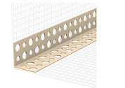 Угол ПВХ штукатурный с сеткой 100х150мм 3,0м "Идеал" (25 шт)