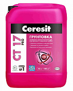 Церезит СТ17/10л грунтовка глубокого проникновения морозостойкая(60 шт.)