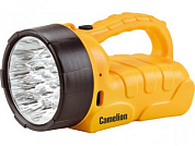 Фонарь Camelion LED29317 (аккум. 220В, желтый, 19 LED, 6В 4А-ч, пластик, коробка)