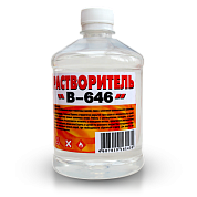 Растворитель 646 0,5 л (25шт)