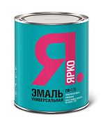 Эмаль ЯРКО ПФ-115 черная, банка 0,8 кг (14шт) (Р)
