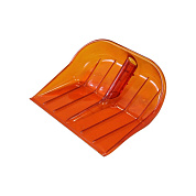 Лопата снеговая №1 из полик-та 460х400мм б/черенка d-32