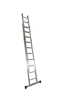 Лестница двухсекционная 2х8 (Высота - 222 см / 357 см)