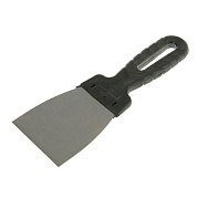 Шпатель нерж. 80 мм с пласт.ручкой 040-0080, 12-5-080