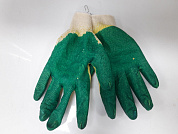 Перчатки х/б с двойным латексным покрытием (300 шт)