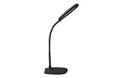 Светильник настольный Camelion KD-800  C02 чёрный LED(7 Вт,230В, сенс. вкл-е, 3 уровня ярк, 4000К)