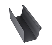 Желоб водосточный 120х86х3000 RAL7024 графит (10 шт.)