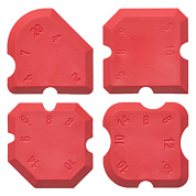 Шпатели для затирки плиточных швов (95 Шор А) (4шт/уп)