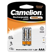 Аккумулятор Camelion  AAA-1100mAh Ni-Mh BL-2  1.2В (мизинчик, блистер 2/24 шт.)