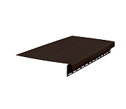 Доска карнизная +j 3050*1,1 темно-коричневый 10шт