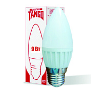Лампа TANGO LED свеча 9W E27 6500K (WW) 220V (1/10/100)