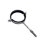 Крепление трубы 5" (132-140) с саморезом