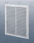 Решетка вентиляционная с москитной сеткой 190*190