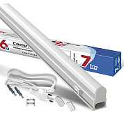 Светильник линейный LED Т5 IONICH ILED-COCB-СПБТ5-600мм-7Вт-630Лм-230В-4000K-IP40(уп. 25 шт.)