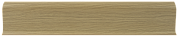 Плинтус ПВХ с мягким краем l=58 L011 (КОР) 2,2м Дуб светлый (40шт в уп.)