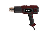 Фен строительный 2000 Вт; ж/к дисплей раб.темп.25/50-600 Oasis TG-20E (K) (Р)																						