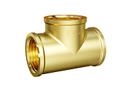 Тройник 3/4 вн/вн/вн латунь (36 шт.)
