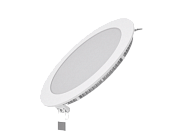 Светильник Gauss LED встраиваемый ультратонкий, круглый IP20  6W 6500K 120х22, Ø105, 460лм 1/20   