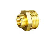 Ниппель переходной 3/4-1/2 латунь (70 шт.)