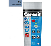Церезит затирка СЕ33 серо-голубая 2 кг (12 шт)