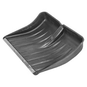 Лопата плас. №11 515*410 с оц. планкой d-32