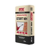ЛИТОКС Штукатурка гипсовая Start МН, 30 кг (50 шт)